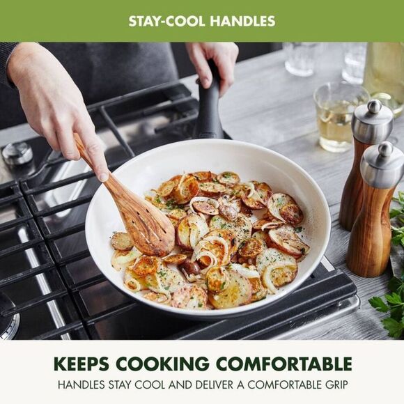 Open Box - GreenPan - 3pk Frypan Set - Black Black - Picture 6 of 7